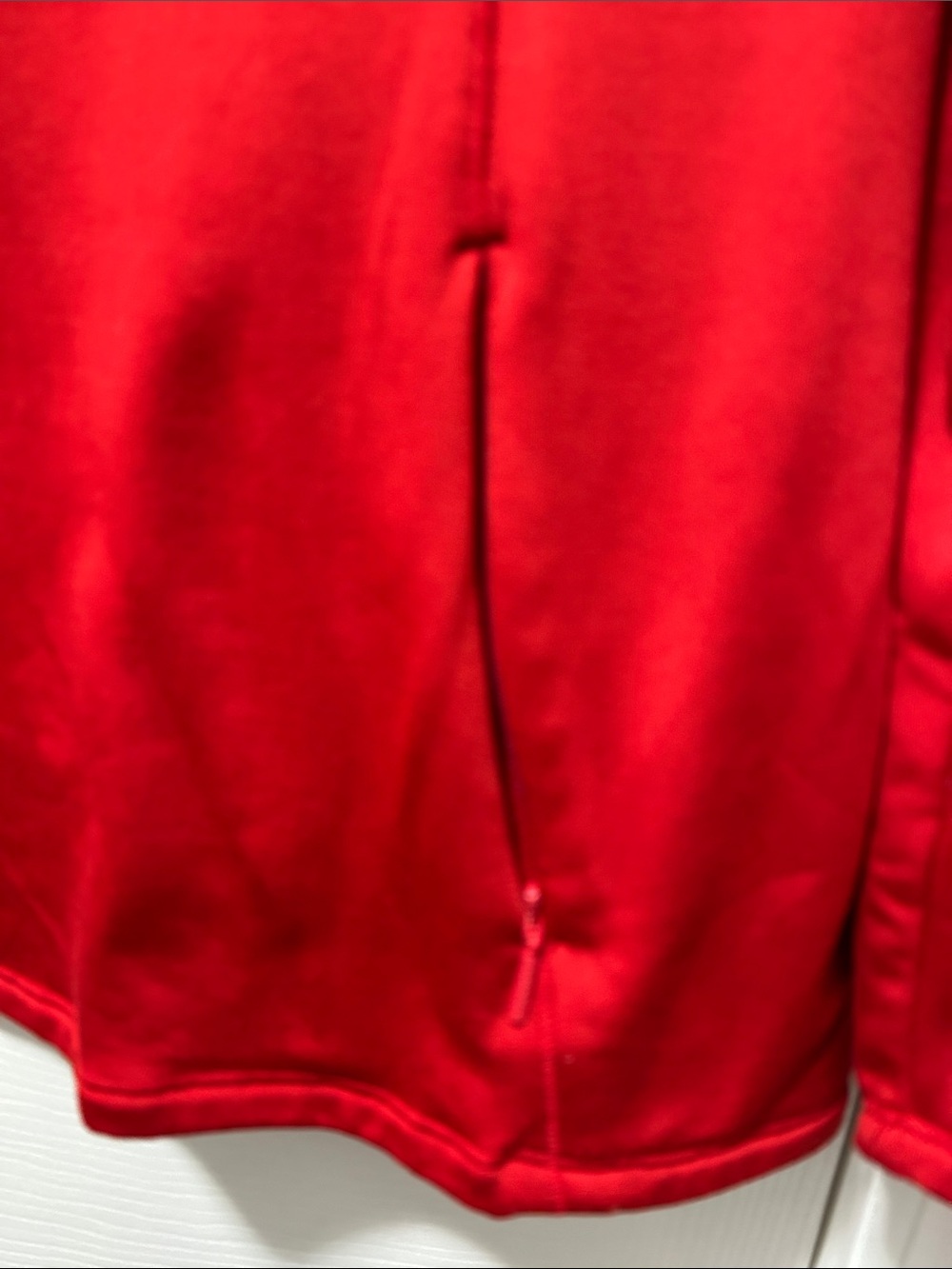 Spider Red Long-Sleeve Performance Top - Picture 2 of 6